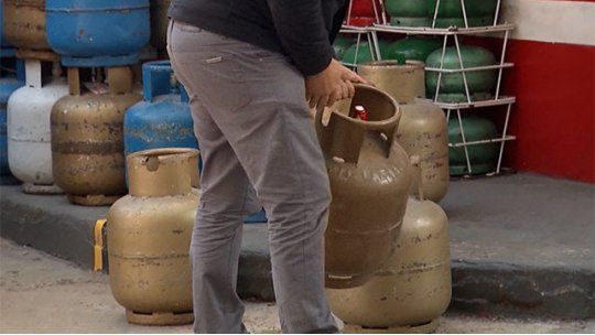 garrafas gas