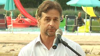 lacalle pou en inauguracion en solanas: con estas inversiones, todo el mundo gana