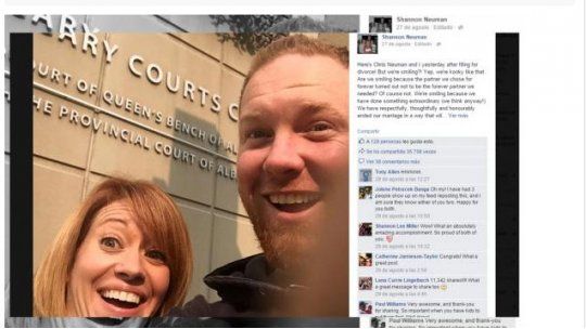 divorciados y felices selfie