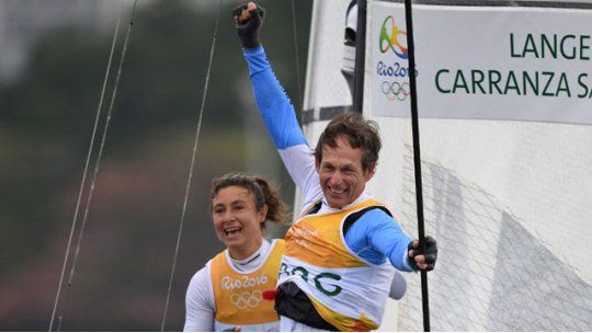 lange carranza oro vela nacra 17 AFP