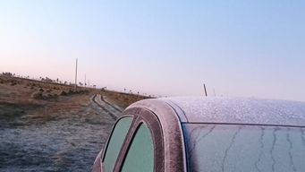 de -5° a -3°: los puntos del pais y los dias con temperaturas mas bajas durante la ola de frio