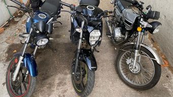 Foto: Policía de Montevideo. Motos incautadas.