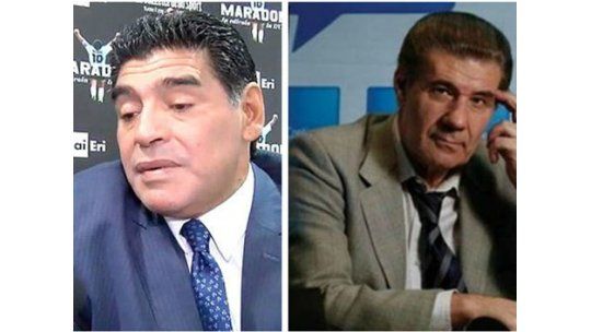 Maradona y Víctor Hugo, la dupla de Telesur en el Mundial 2014