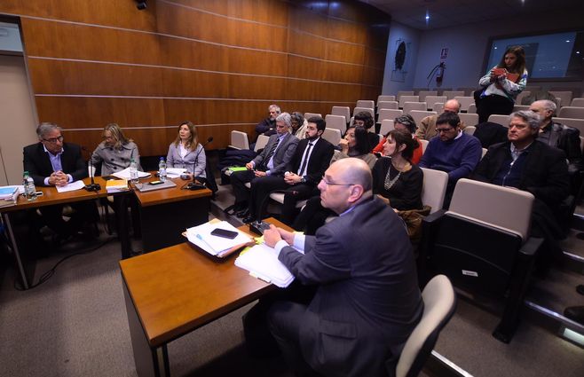 Audiencia judicial por homicidios de Zelmar Michelini, Gutiérrez Ruiz, Barredo, Whitelaw y más. Foto: FocoUy.