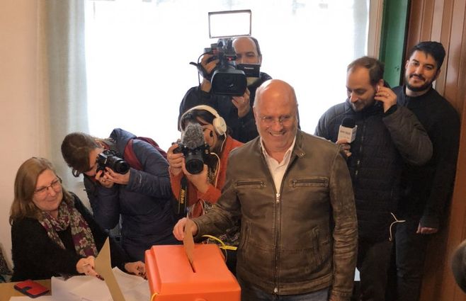 Novick votó en Villa Muñoz.&nbsp;