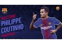 Barcelona contrató al amigo de Suárez, el brasileño Philippe Coutinho