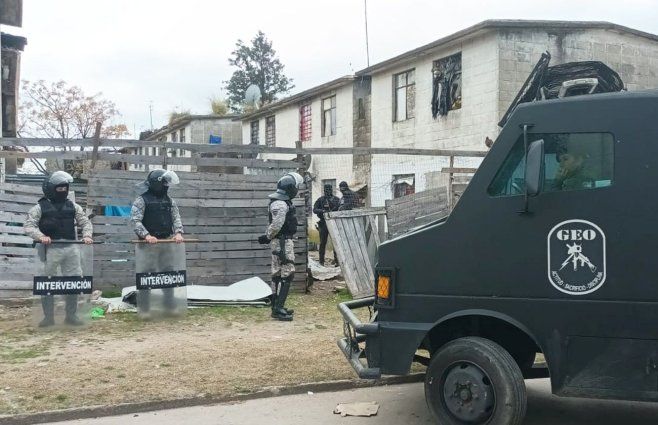 Foto: Beatriz Martínez, Subrayado. Allanamientos de este viernes en Cerro Norte.
