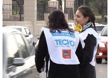 Comenzó la doble jornada de recaudación solidaria para TECHO