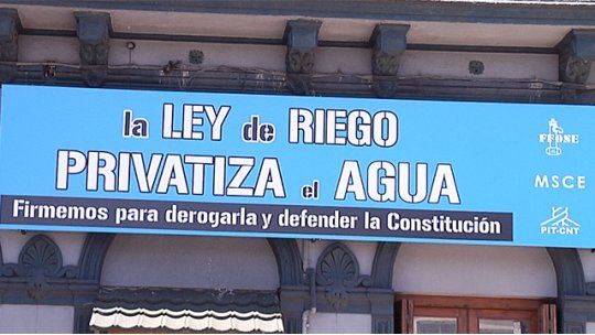 ley de riego