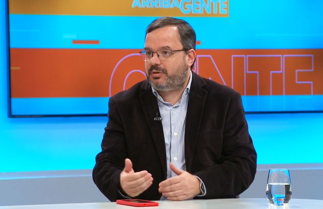 Felipe Schipani en Arriba Gente. 