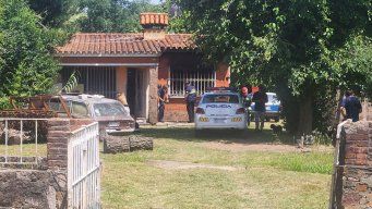 Foto: Subrayado. Casa de la escena del doble homicidio, en 18 de Mayo.