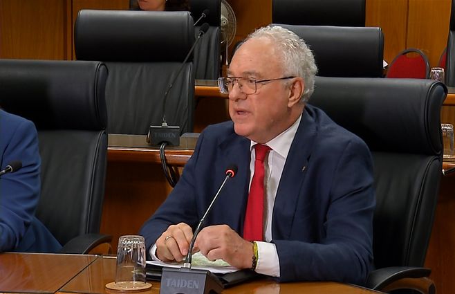 Canciller Mario Lubetkin.&nbsp;