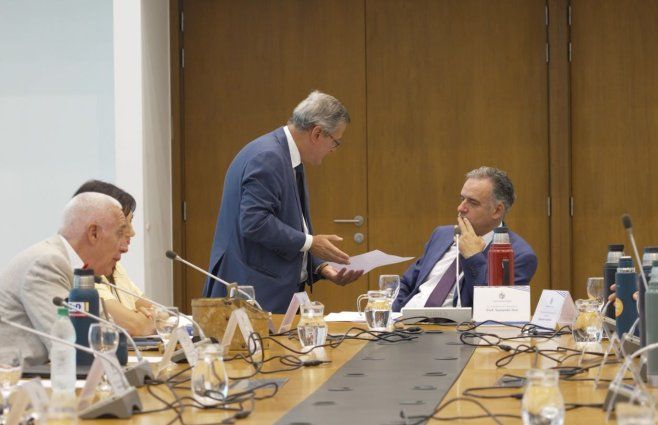 Orsi en el Consejo de Ministros del 13 de febrero de este año. Foto: Presidencia.