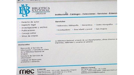 Millonarias pérdidas por sistema bloqueado en Biblioteca Nacional