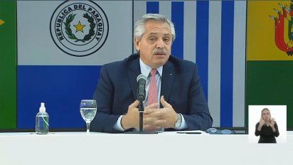 nadie se salva solo, dijo fernandez en cumbre mercosur