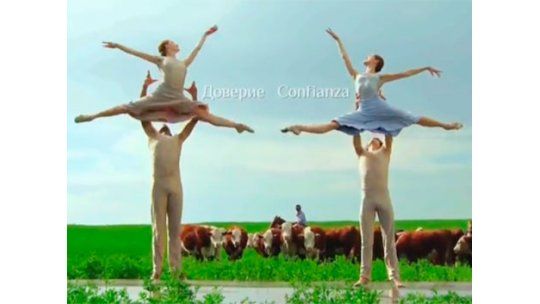 Ballet del Sodre promociona la carne vacuna uruguaya en Rusia