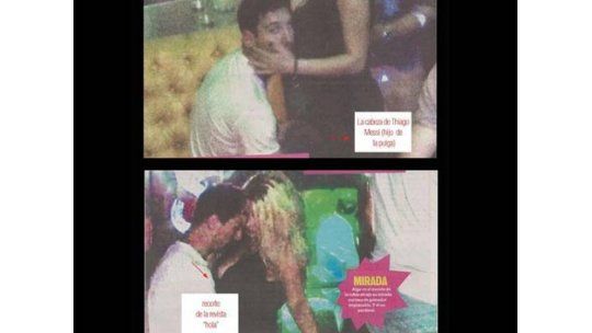 La foto de Messi con una stripper en Las Vegas es falsa