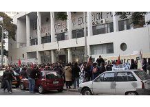 Centros de formación docente ocupados por los estudiantes