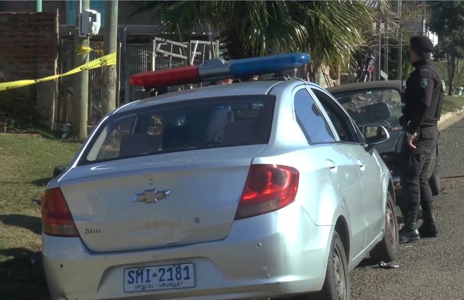 La policía evitó un femicidio en El Pinar, a última hora de la tarde del sábado.
