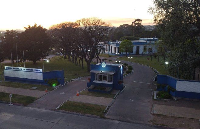 Foto: Presidencia. Escuela de Policía, en Montevideo.