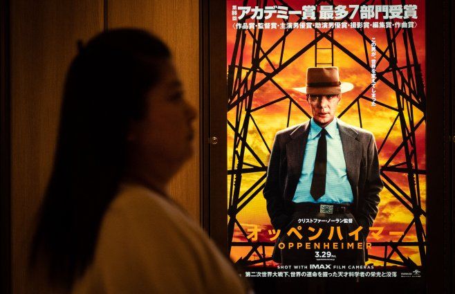 Foto: AFP. La película Oppenheimer ha sido premiada en los premios Óscar.