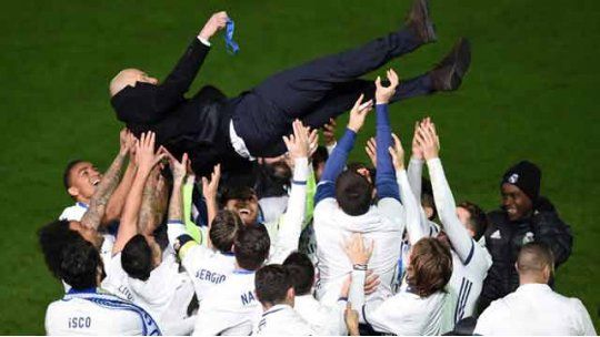 real madrid pentacampeon zidane