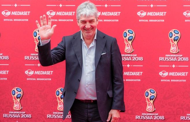 En 2018 fue al Mundial de Rusia como comentarista de la Tv italiana