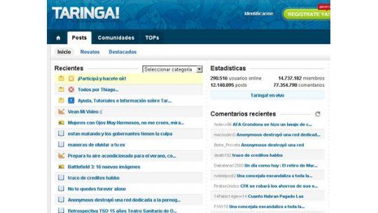 Justicia argentina confirmó procesamiento de dueños de Taringa!