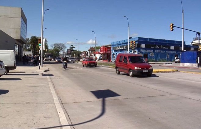 Zona del Intercambiador Belloni, avenida 8 de Octubre, Montevideo. 