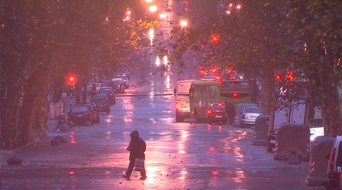 Alerta amarilla por tormentas fuertes y lluvias intensas