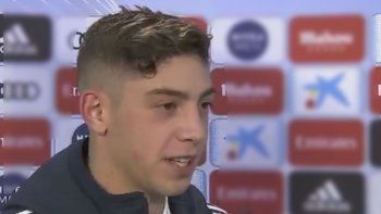 Este club es grande y hay que respetarlo, dijo Valverde, titular en el Real