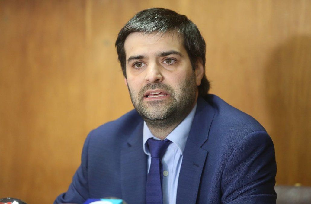 Foto: FocoUy. Nicolás Martinelli, ministro del Interior.