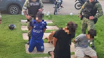 Detención de jóvenes en playa Bikini.&nbsp;