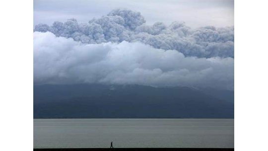 Nube de cenizas salió, dio la vuelta al mundo y volvió a Chile