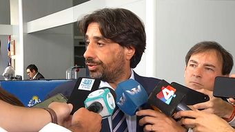 Marcelo Metediera se reunió con Lacalle Pou.