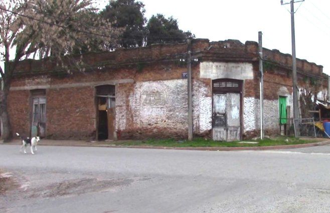 Foto: Subrayado. Casona en Trinidad donde ocurrió el homicidio.