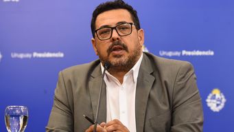 Alejandro Sánchez en Presidencia. Foto: FocoUy