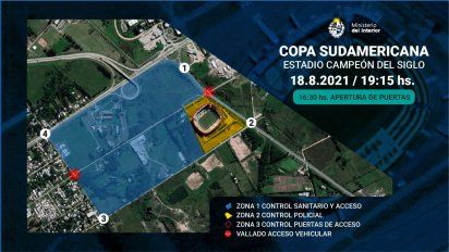 asi sera el operativo policial de este miercoles por el partido de penarol