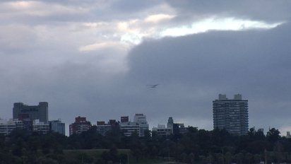 triple alerta naranja y amarilla por tormentas, lluvias y viento fuerte