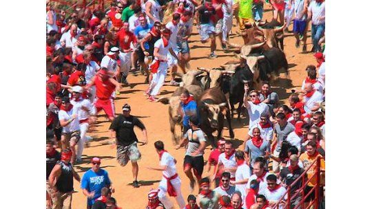 Los encierros de toros llegaron a Estados Unidos
