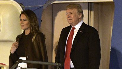trump llego a buenos aires para la cumbre del g20 y la reunion con xi jinping