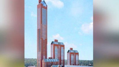 sin puente y con una torre reducida, asi sera la reforma del ex hotel san rafael