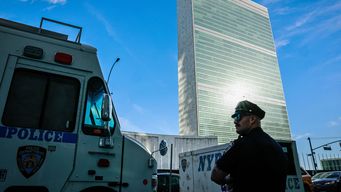 Edificio de las Naciones Unidas en Nueva York, escenario desde hoy de la Asamblea General. Foto: AFP