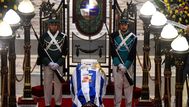 El velatorio de Ruben Rada en el Salón de los Pasos Perdidos: uruguayos dan el último adiós al artista