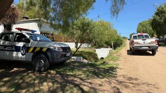 Foto: Mª Eugenia Scognamiglio, Subrayado. Escena del triple homicidio en 18 de Mayo, Canelones.