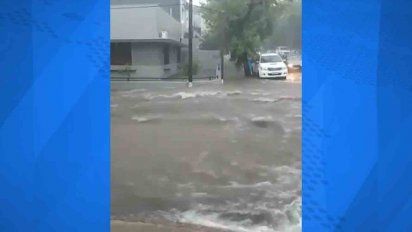 varios departamentos afectados por el temporal de lluvia este sabado