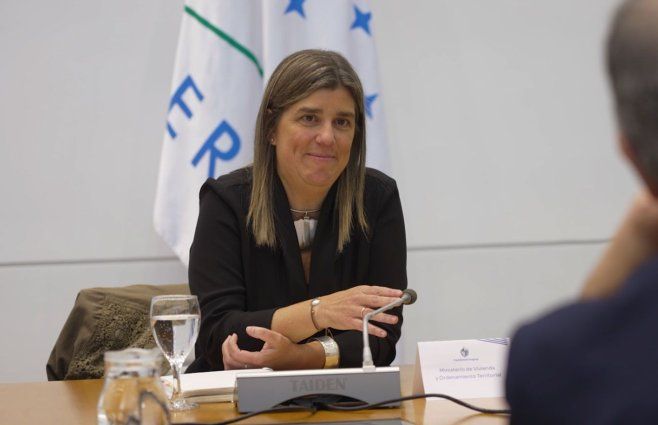 Tamara Paseyro en el Consejo de Ministros del 22 de abril. Foto: imágenes de Presidencia.