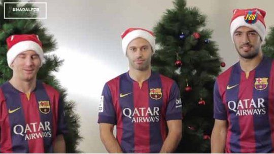 Suarez Navidad Barça