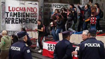 Foto: Subrayado. Ocupación en el liceo Zorrilla.