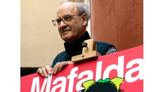 Quino, el padre de Mafalda, admite su inclinación por Libertad